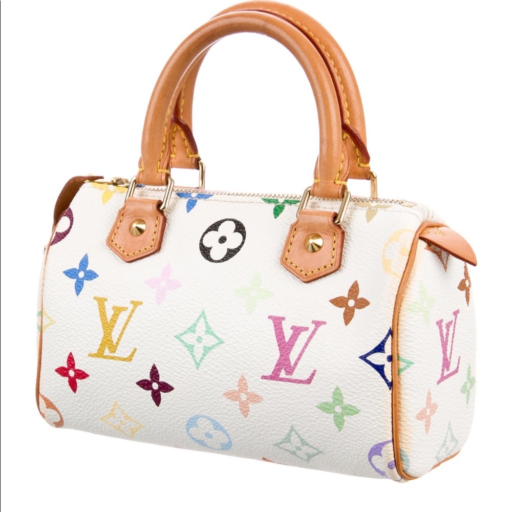 Louis Vuitton mini multicolor speedy HL.